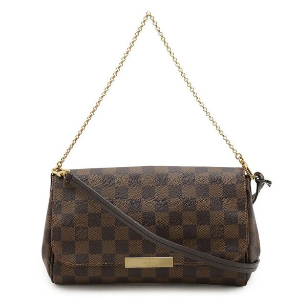 Louis Vuitton Damier Favorite MM Shoulder Bag - Picture 1 of 8